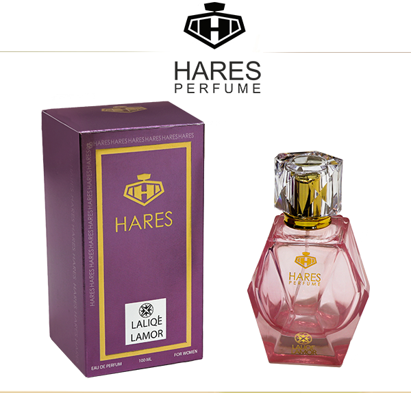 HARES LALIQUE LAMOUR FOR WOMEN 100 ML PERFUME