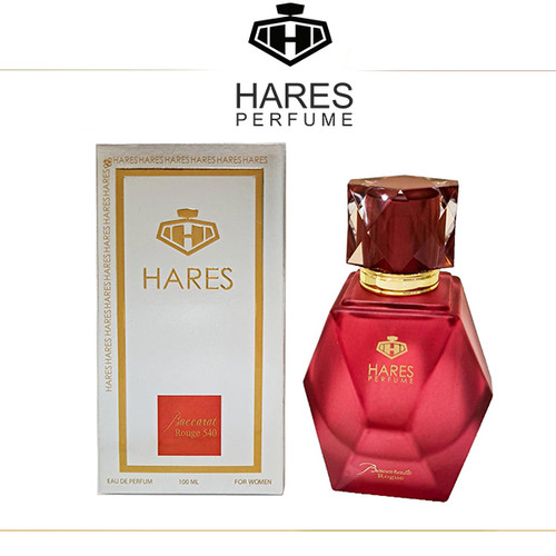 HARES BACCARAT ROUGE 100ML PERFUME FOR WOMEN