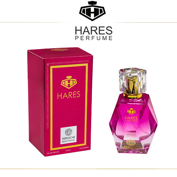 HARES VERSACE BRIGHT CRYSTAL (100ML) PERFUME FOR