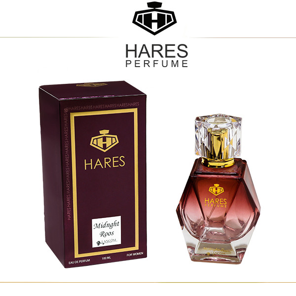 HARES MIDNIGHR ROSE (100ML)P PERFUME FOR WOMEN